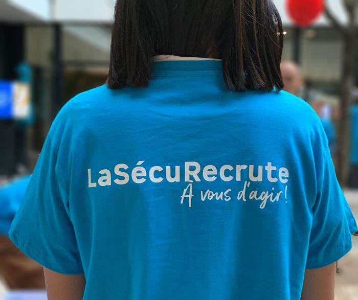 Job Dating - tee-shirt la SécuRecrute